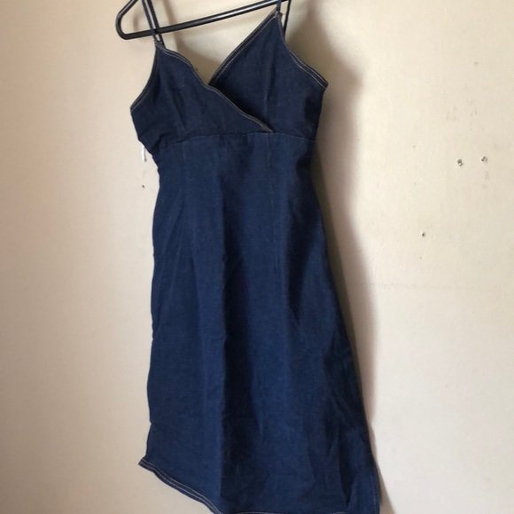 G.A.S.CO. Cute Woman’s Jeans Mini Dress Size 5 - Picture 4 of 8